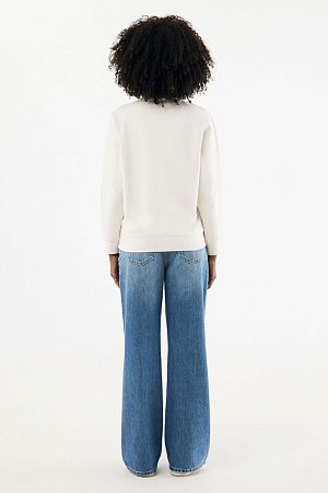 Свитшот на молнии Iqoniq Elgon из переработанного хлопка, 300 г/м²