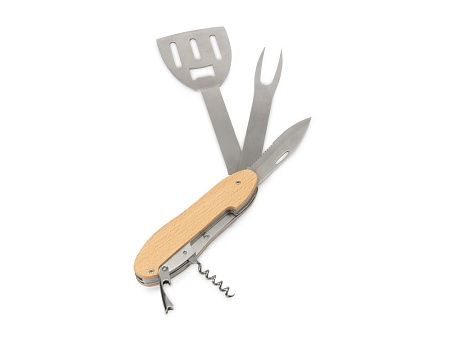 Мультиинструмент для барбекю «Blade» в чехле, цвет: натуральный