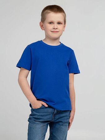 Футболка детская Regent Kids 150, ярко-синяя (royal), размер 4 года (96-104 см)