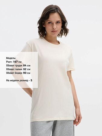 Футболка унисекс Regent 150, светло-бежевая (неокрашенная), размер L