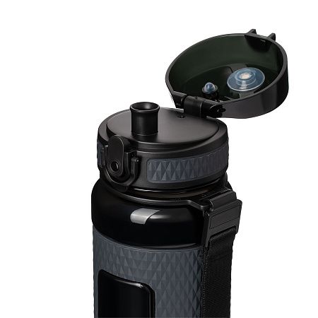 Бутылка для воды Вектор (Vector), черная