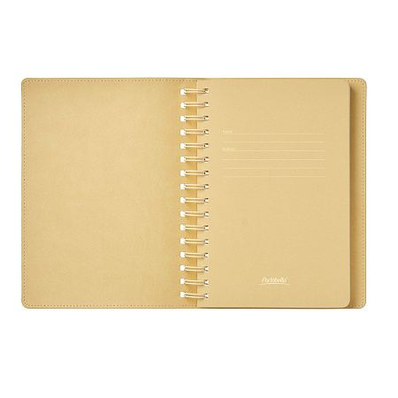 Ежедневник Виста (Vista) недатированный, черный/бежевый