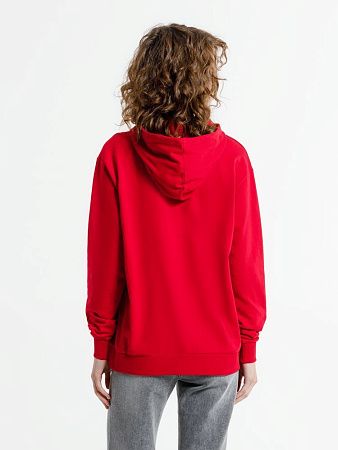 Худи унисекс Westray, красное, размер 3XL