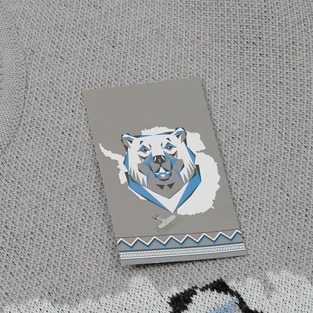 Джемпер Totem Bear, серый, размер M