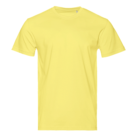 Футболка унисекс STAN, хлопок 150, 51, Светло-лимонный,  (13)  (44/XS)