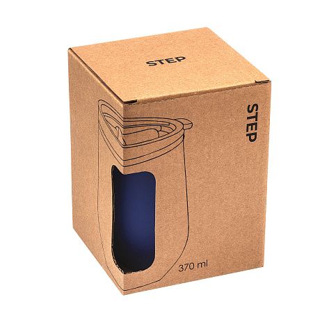 Термокружка (кофер) STEP 370мл Темно-синяя 6302.14