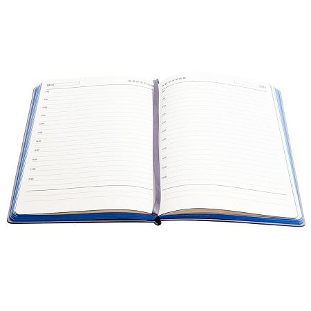 Ежедневник A5 недатированный Carisma в мягком переплёте, синий