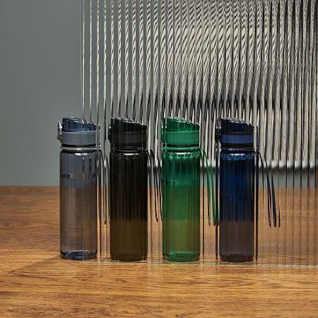 Бутылка для воды Комо (Como), черная