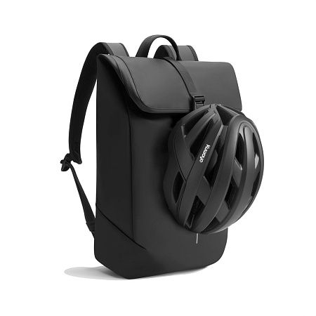 Антикражный водонепроницаемый рюкзак Urban Flap-Top, черный