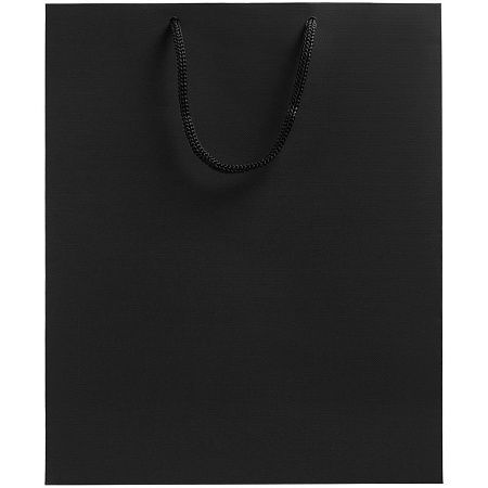 Пакет бумажный Wide, черный