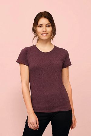 Футболка женская Regent Fit Women, черная, размер S