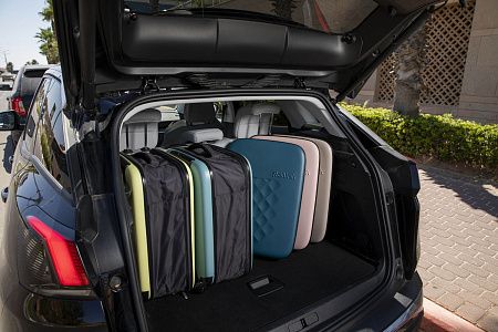 Чемодан складной Rollink Vega II 55x40x20 см, 2 колеса, сине-зеленый