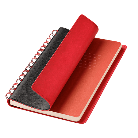 Ежедневник Виста (Vista) недатированный, оранжевый/коричневый