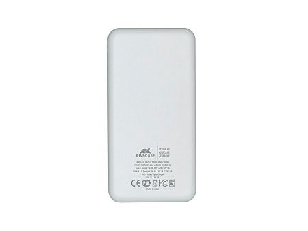 Внешний аккумулятор с быстрой зарядкой QC/PD VA2532, 10000 mAh