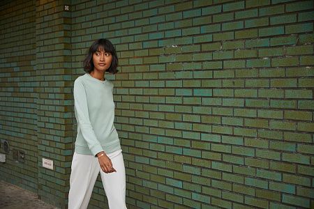 Свитшот женский BNC Inspire (Organic), красный, размер XS