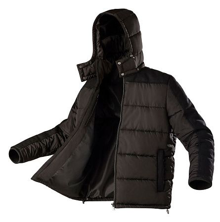 Куртка мужская Reggie, черная, размер S