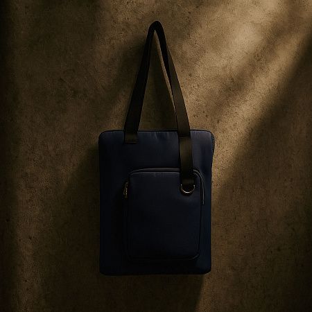 Шоппер Superbag Pocket, с внутренним креплением (карабин) и чехлом для мелочей