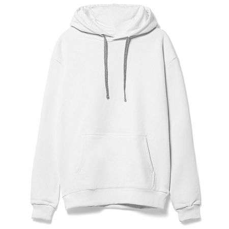 Толстовка с капюшоном Unit Kirenga Heavy, белая, размер XS