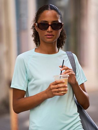 Футболка спортивная женская Vortex Women, белая, размер S