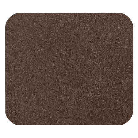 Шеврон Rectangle NUBA размер 40*35 мм, коричневый, со скругленными углами