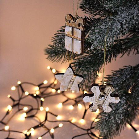 Ёлочная игрушка Снежинка