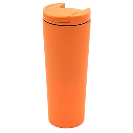 Термокружка Carroll софт-тач, синего цвета