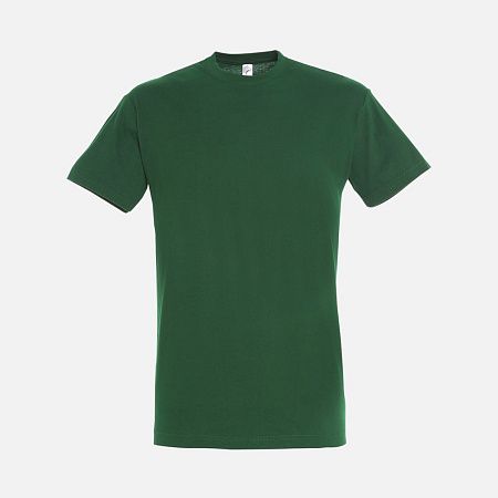 Футболка унисекс Titan, темно-зеленая, размер 4XL