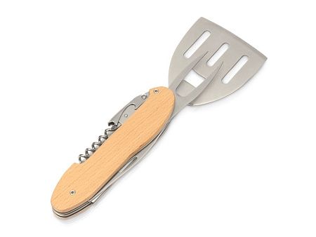 Мультиинструмент для барбекю «Blade» в чехле, цвет: натуральный
