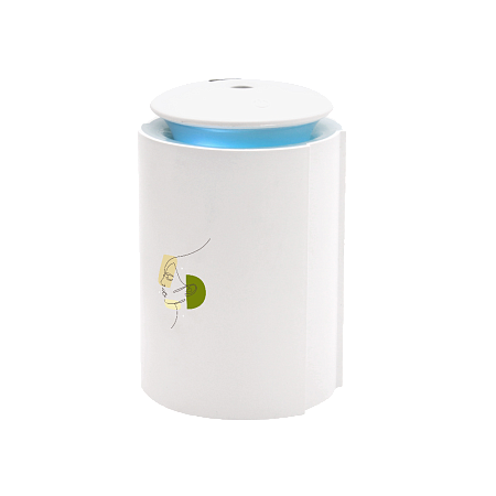 Светодиодный USB увлажнитель Foggy с подсветкой, белый  