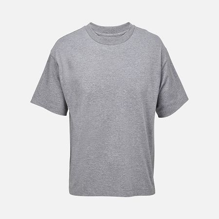 Футболка оверсайз унисекс Legacy, серый меланж, размер XS