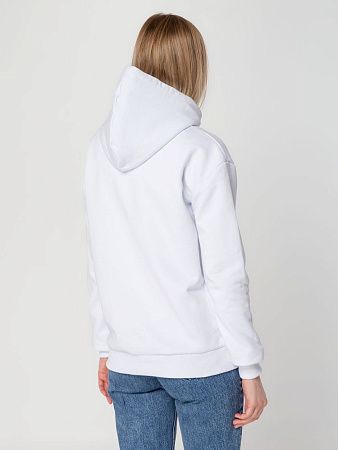 Толстовка с капюшоном Unit Kirenga Heavy, белая, размер XS