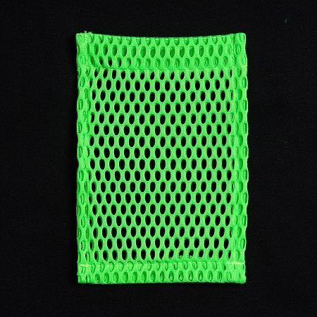 Карман из крупной сетки Pose, зеленый неон