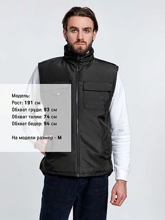 Жилет мужской Stockholm, черный, размер S