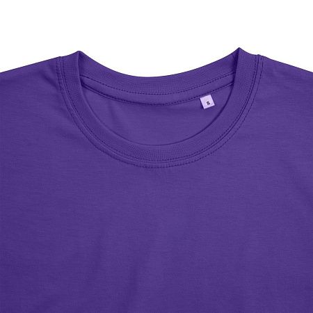 Футболка унисекс T-Bolka 160, фиолетовая, размер L v2