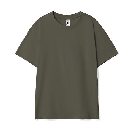 Футболка детская Regent Kids 150, темный хаки, размер 4 года (96-104 см)