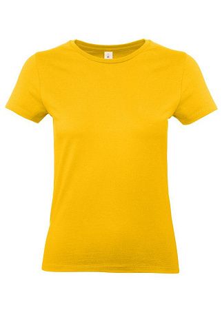 Футболка женская E190 желтая, размер XXL