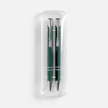Набор из 2 ручек Keskus Soft Touch, зеленый