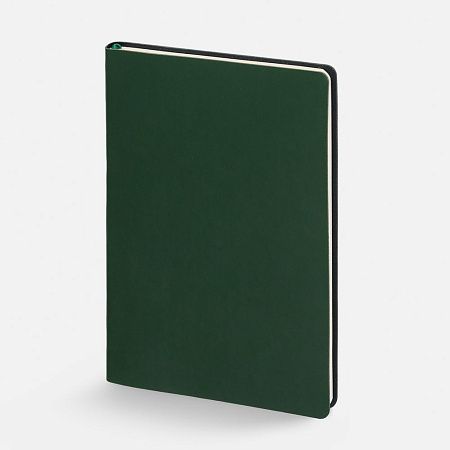 Блокнот Verso в клетку, зеленый, ver.2
