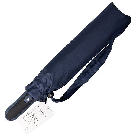 Зонт складной полуавтоматический Forest Rainman, диаметр 117 см, радиус 27 дюймов, 8 панелей, без подарочной коробки, темно-синий