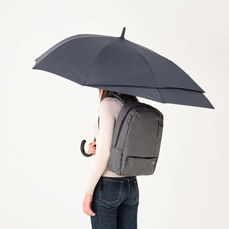 Зонт-трость Дюна (Dune), черный