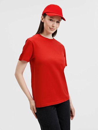 Футболка унисекс T-Bolka 180, красная, размер XS v2