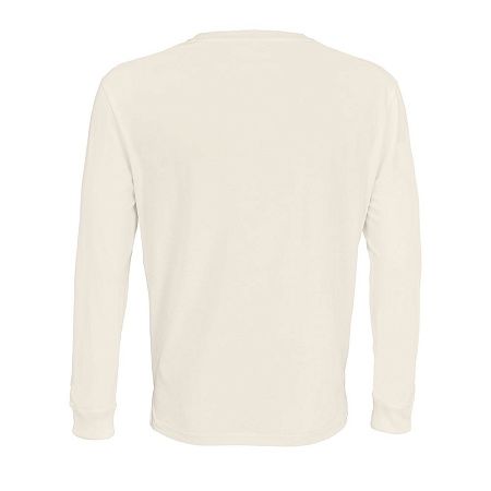 Футболка унисекс с длинным рукавом Pioneer LSL, молочно-белая, размер XXL