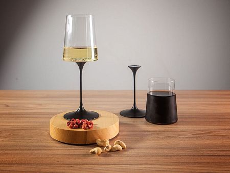 Хрустальный бокал для игристого вина на магните Trebonn SplitGlass, 2 шт, 320 мл