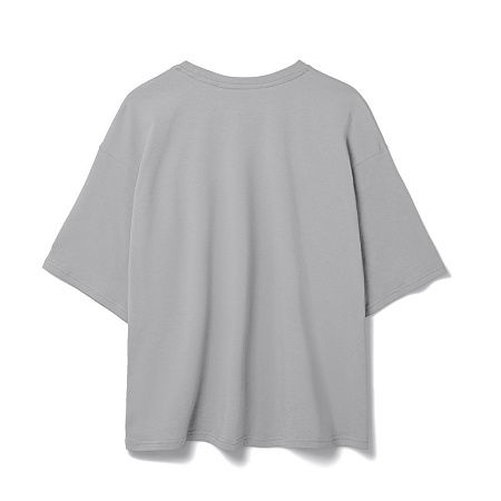 Футболка унисекс оверсайз Street Vibes, серая, размер XS/S