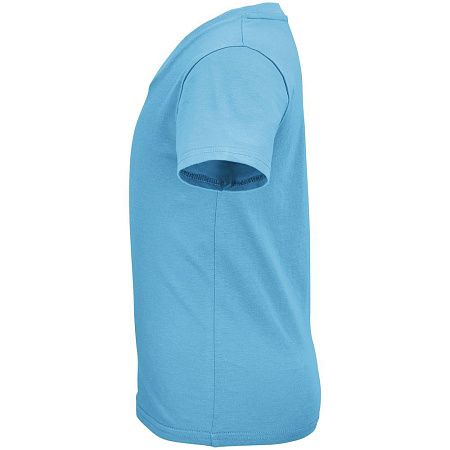 Футболка детская Crusader Kids, бирюзовая, размер 8 лет (118-128 см)