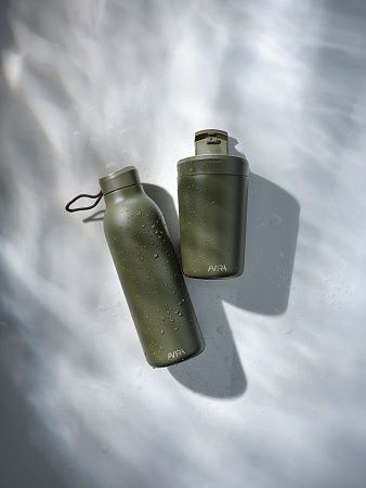 Термобутылка Avira Avior из переработанной нержавеющей стали RCS, 500 мл