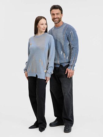 Джемпер Denim на заказ, полушерсть, размер M