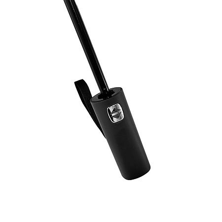 Зонт складной автоматический, Forest Lotus, диаметр 100 см, радиус 23 дюйма, 9 панелей, без подарочной коробки, черный