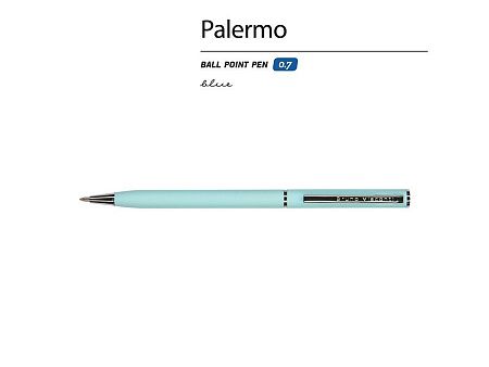 Ручка металлическая шариковая «Palermo», софт-тач