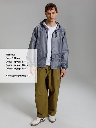 Ветровка Kivach Promo, серый, размер M